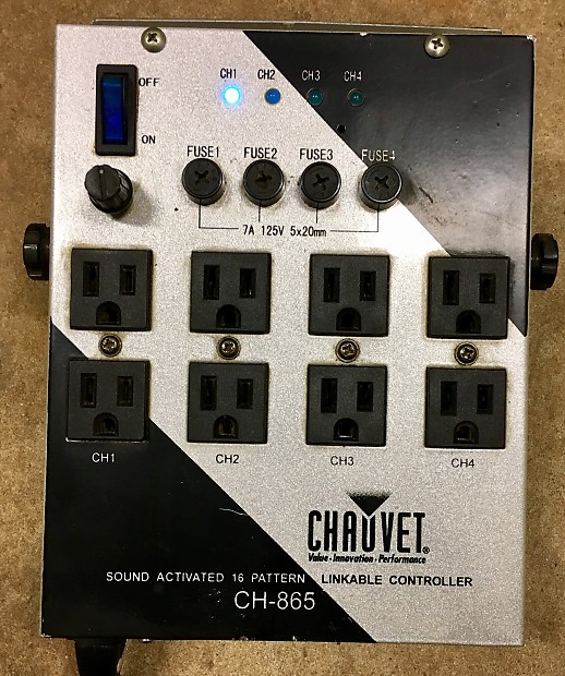 Chauvet CH-865 4-Channel Chase Controller image 1