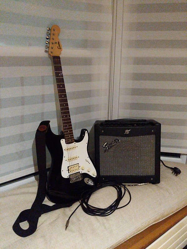 Electric Guitar Starter Pack Encore Stratocaster, Fender Reverb UK