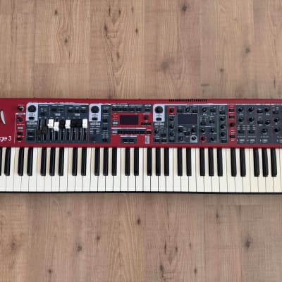 Nord Stage 3 SW73 Compact 73-Key Semi-Weighted Digital Piano (Full Warranty / Halfmoon Switch / NORD Bag / Pedal)