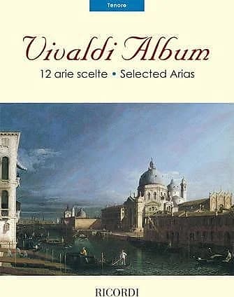 Vivaldi Album - 12 Selected Arias for Tenor with Piano | Reverb