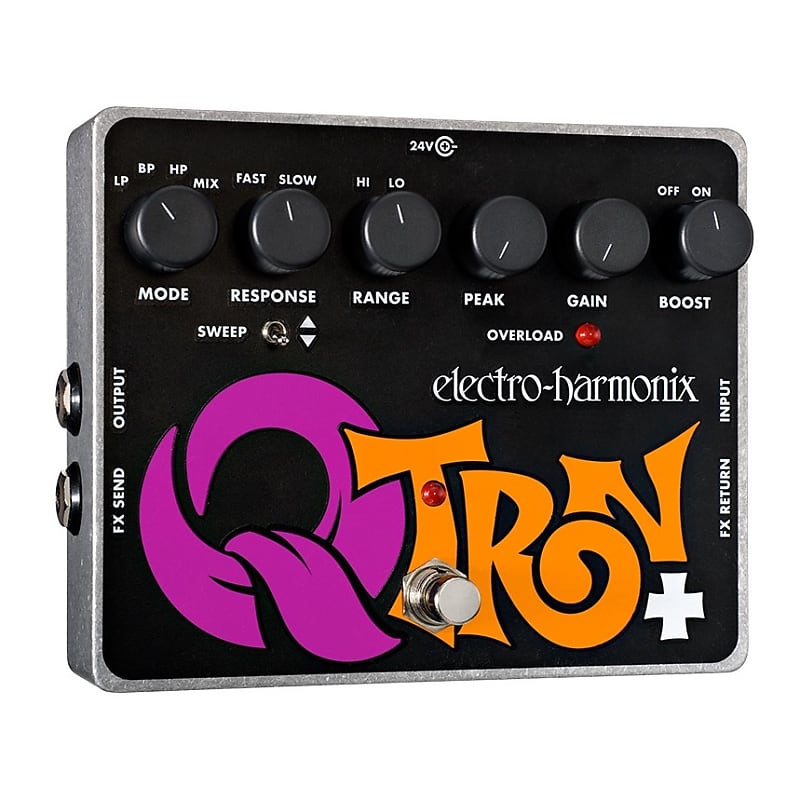 Electro-Harmonix EHX Q-Tron Plus Envelope Filter Pedal w/ Effects Loop