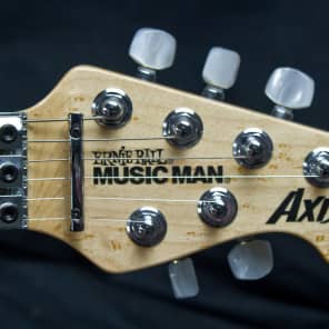Ernie Ball Music Man Axis Trans Orange Electric Guitar image 13