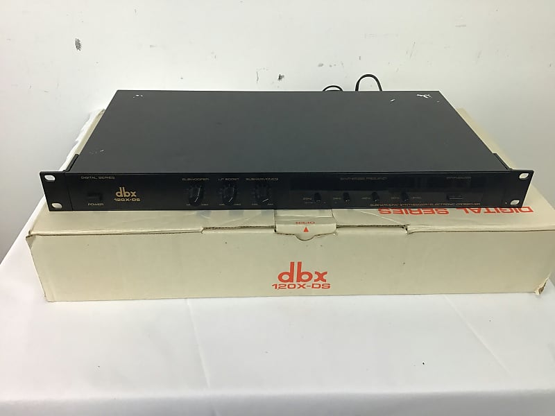 dbx 120X-DS Digital Series Subharmonic Synthesizer / Electronic Crossover