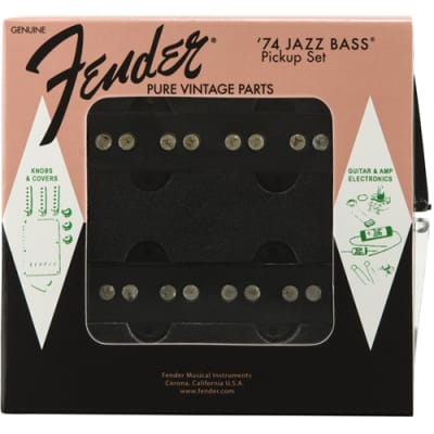 Fender Pure Vintage '74 Jazz Bass Pickup Set image 2