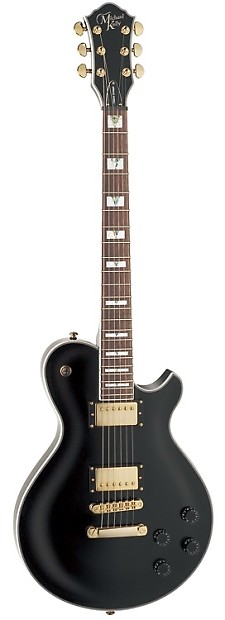 Michael Kelly Patriot Vintage Electric Guitar Black | Reverb