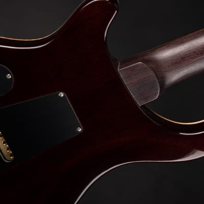 PRS Eddie's Guitars Wood Library Custom 24 Brazilian FB/Rosewood Neck - Blood Orange image 11