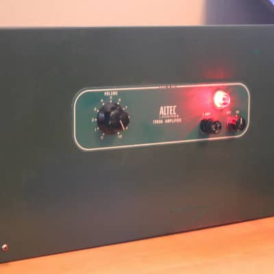 Altec Lansing 1568A Tube Amps - (Pair) Recapped image 1