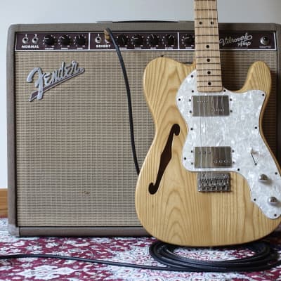 【Japan Vintage】1976 Greco Spacey Sounds TE500 Fender Thinline Telecaster Copy in Natural image 1