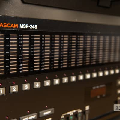 Tascam MSR24S 1-Inch 24-Track Tape Recorder + Remote RC424