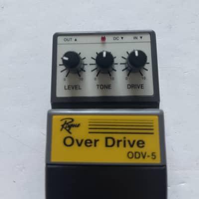 Rogue ODV-5 Analog Overdrive Distortion Rare Vintage Guitar Effect Pedal image 2