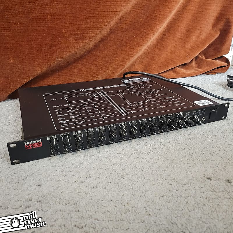 Roland M-120 12-Channel Line Mixer Used