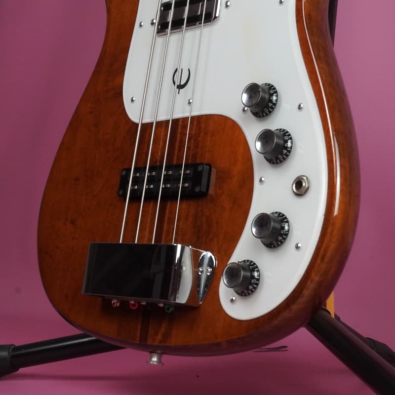 Epiphone Newport Bass 1970's Walnut Medium Scale MIJ Japan Matsumoku JV