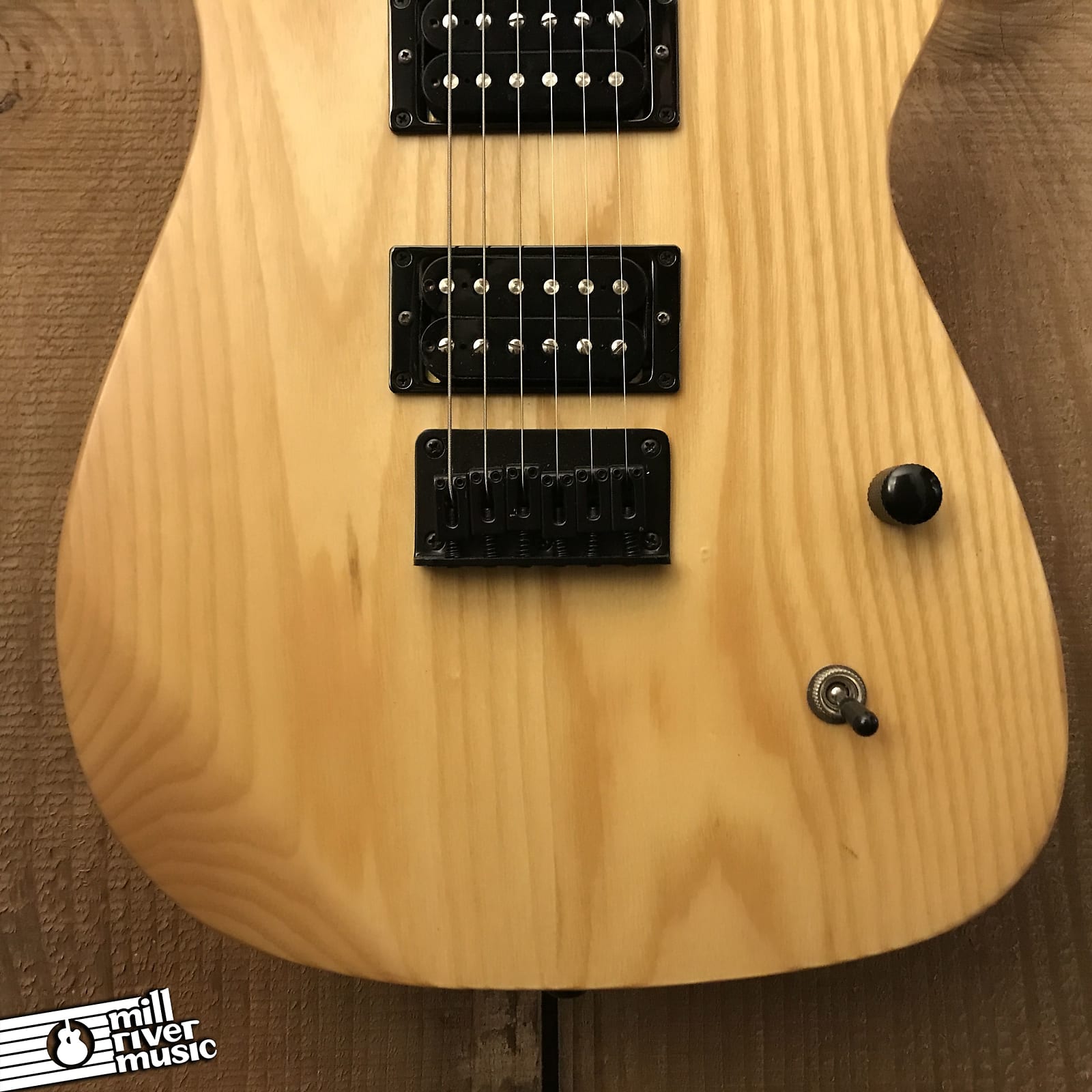 Custom Parts Electric Guitar Copy Natural