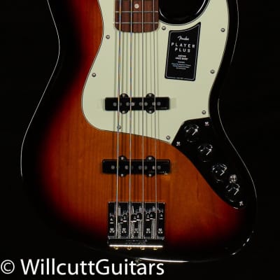 ベース Fender Player Plus Jazz Bass Pau Ferro Fender Player Plus Jazz Bass V Pau Ferro Fingerboard 3-Color