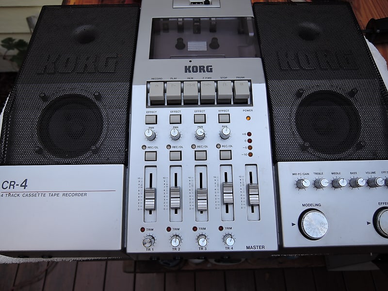 CR4 home studio cassette recorder 4 track Free ship Reverb