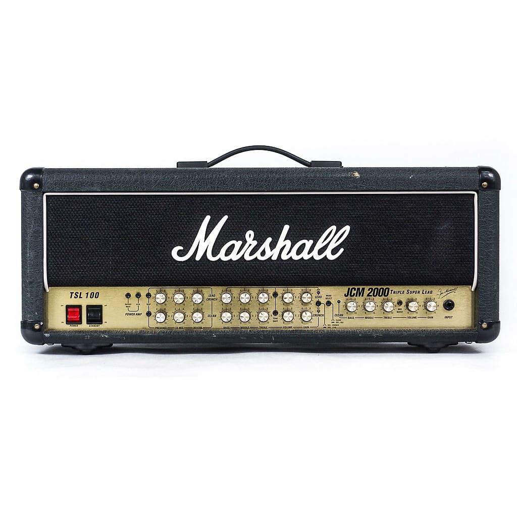 Marshall JCM 2000 TSL 100 Triple Super Lead 3-Channel 100-Watt Guitar Amp  Head | Reverb UK