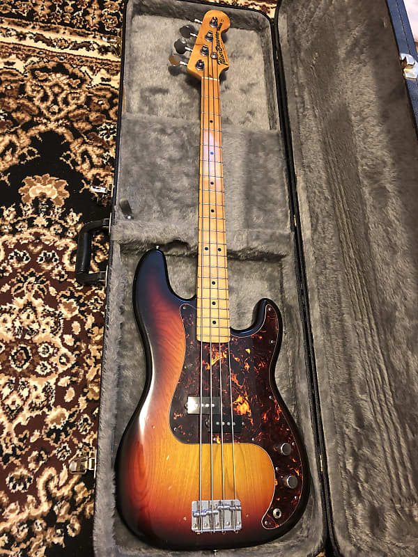 Yamaha Pulser Bass 600 PB600 1980, All-Original, 3 Tone Sunburst