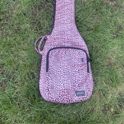 Phitz Pink Leopard print Electric guitar gig bag image 1