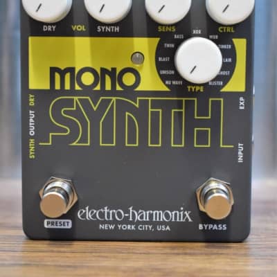 Electro-Harmonix EHX Mono Synth Guitar Synthesizer Effect Pedal image 2