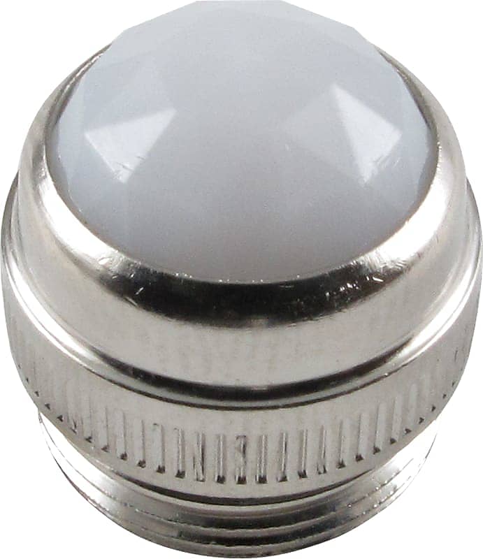 White Vintage F Style Amplifier Pilot Lamp Jewel Tube Amp Reverb