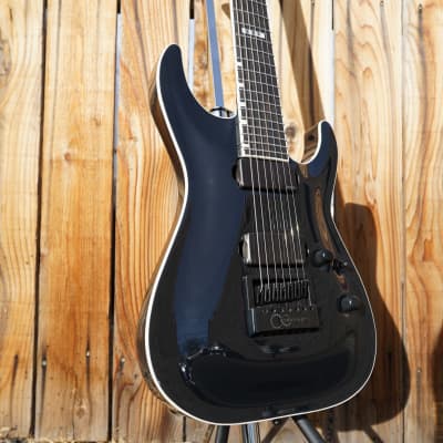 ESP LTD E-II Horizon NT-7 Evertune Black 7-String Electric Guitar w/ Case (2024) image 8