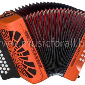 NEW Hohner Compadre ADG Orange Accordion Free USAship GigBag Straps Worldship Cheap Worldship Reverb Brazil