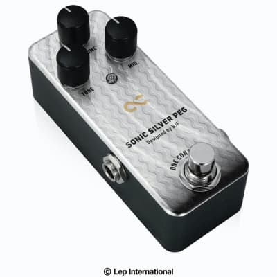 One Control Sonic Silver PEG Bass Pre-amp - BJF Series Effects Pedal for Electric Bass - NEW! image 5
