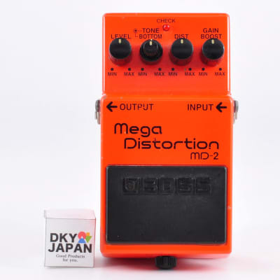 Boss MD-2 Mega Distortion Pedal | Reverb