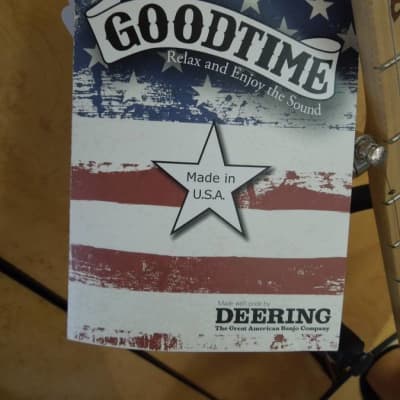 Deering Goodtime Two (2) 5 String Banjo 2010s - Natural image 4