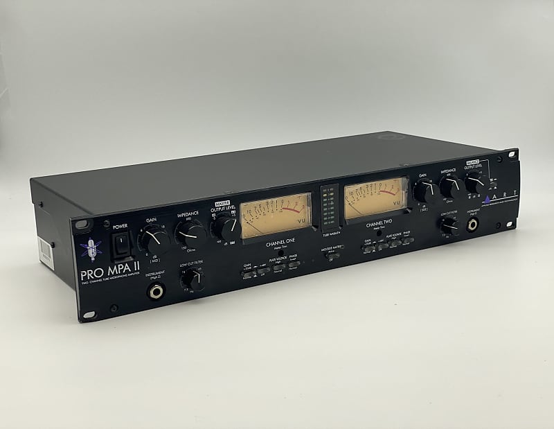 ART Pro MPA-II Two Channel Studio Mic Preamp | Reverb