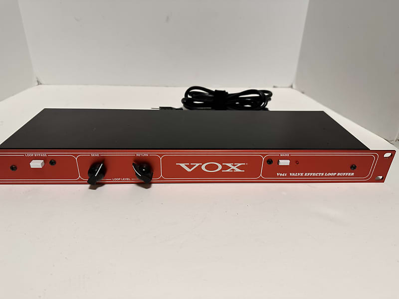 Vox V941 Valve Effects Loop Buffer 1990s Red Reverb