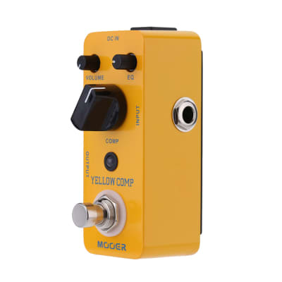 MOOER Yellow Comp Optical Compressor Electric Guitar EQ Compact Effect Pedal image 4
