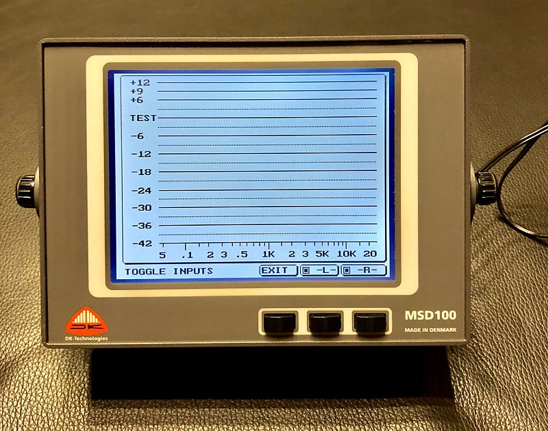 DK-Technologies MSD100AES/SA Master Stereo Displays (PPM/VU/meter scales)