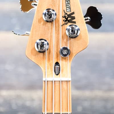 Ernie Ball Music Man Retro '70s StingRay Bass Vintage Sunburst Electric Bass w/Case image 5