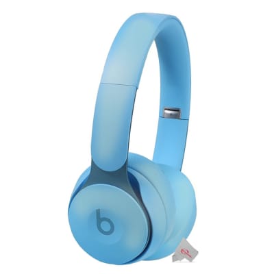 Beats Solo Pro Wireless Noise Cancelling On-Ear Headphones Light Blue image 7