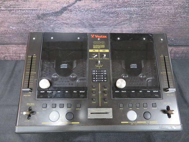VESTAX ベスタックス CDX-12 CDプレーヤー CDJ 通電確認済