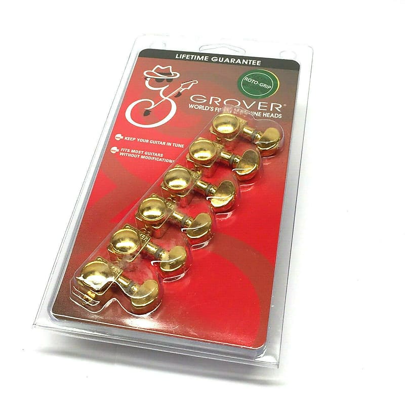 Grover Gold Locking Mini Guitar Tuners for Vintage Fender® Reverb