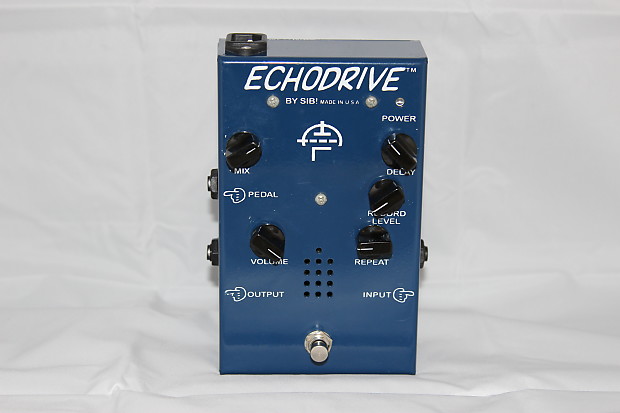 Sib Echodrive Analog Tube Delay Blue Rare | Reverb