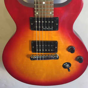 Gibson Les Paul Studio Double Cutaway 1997 Cherry Sunburst image 3