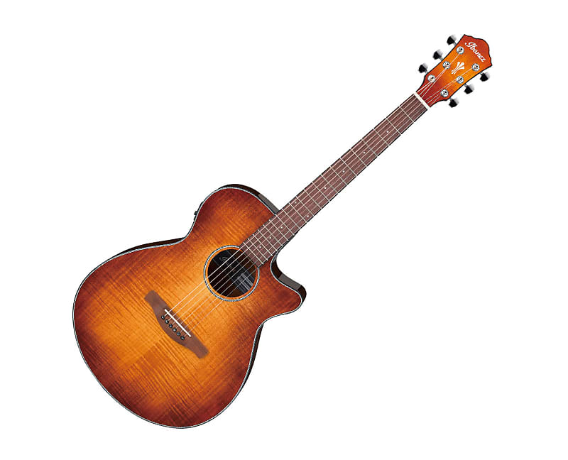 Ibanez AEG70VVH AEG Acoustic/Electric Guitar - Vintage Violin High Gloss image 1