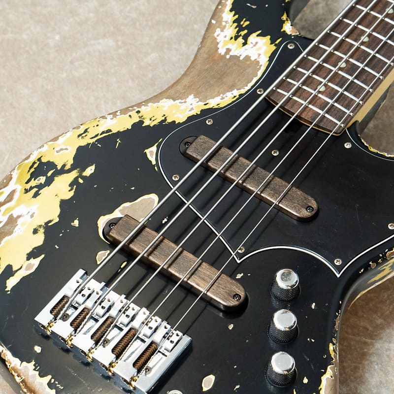 Xotic XJ-1T 5st Super Heavy Aged -Black Over Gold- 2023