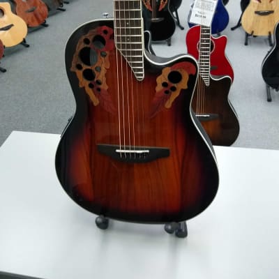 Ovation Celebrity Elite CE48P-KOAB Acoustic - Electric Guitar - Koa Burst image 2