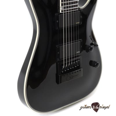 ESP LTD MH-1007 EverTune 7-String EMG Guitar – Black image 3