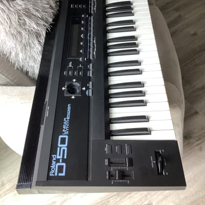 Roland D-50 61-Key Linear Synthesizer 1987 - 1992 - Black