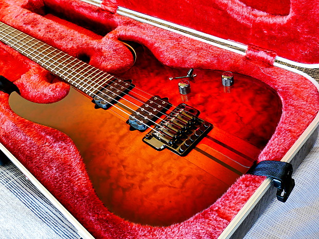 Ibanez Prestige RGT320Q RBB 2005 Regal Brown Burst MIJ Japan