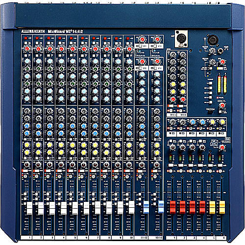 Allen & Heath MixWizard WZ3 14:4:2 14-Input 4-Group Mixer | Reverb