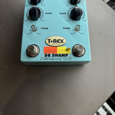 直営店で購入 T-REX / DR.SWAMP ギターエフェクター ディストーション 