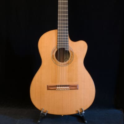 Richard Prenkert Cutaway Nylon String Guitar 2015 Natural image 1