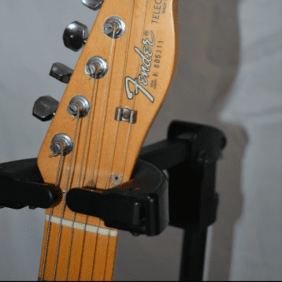 Fender Telecaster Bigsby Custom Electric Guitar Cherry Stain Roadrunner HSC NOCASTER Tele image 5