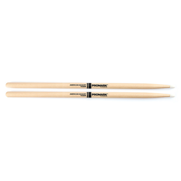 Pro-Mark TX5ASTW Hickory 5AST "Stinger" Wood Tip Drum Sticks (Pair) image 1